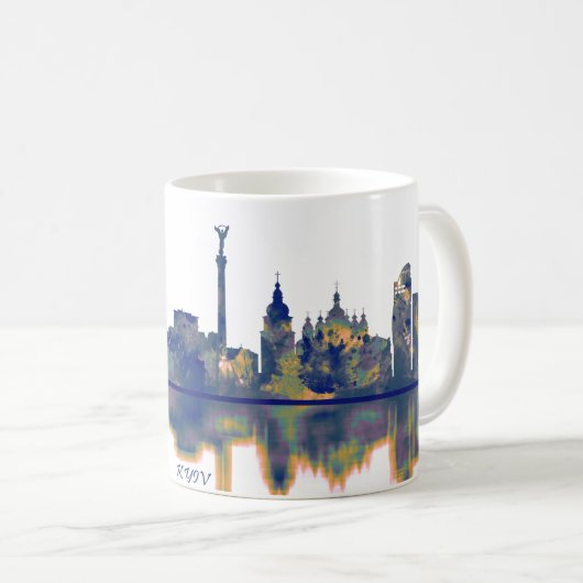 Kiev Skyline Koffiemok (Voorkant rechts)