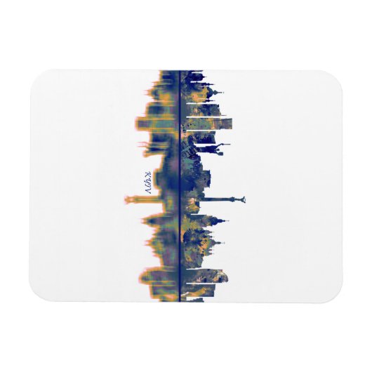 Kiev Skyline Magneet (Horizontaal)