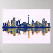 Kiev Skyline Poster (Voorkant)