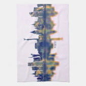 Kiev Skyline Theedoek (Verticaal)