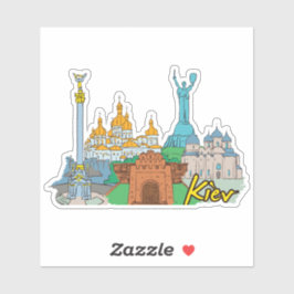 Kiev-stickers Sticker