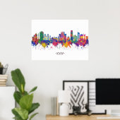 Kiev Ukraine Skyline Poster (Thuiskantoor)