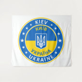 Kiev Ukraine Wandkleed (Voorkant (horizontaal))