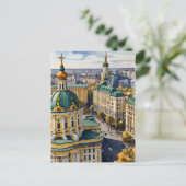 Kiev waterverf kunst briefkaart (Staand voorkant)