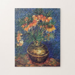 Kievitjes in een koperen vaas door Van Gogh Legpuzzel