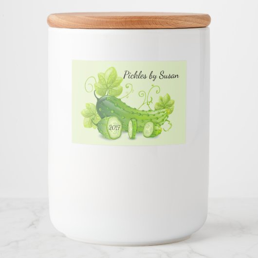 Kiezeletiket Voedselcontainer Etiket (Voorkant)