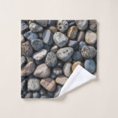 kiezelmozaïek bad handdoek (Wasdoekje)