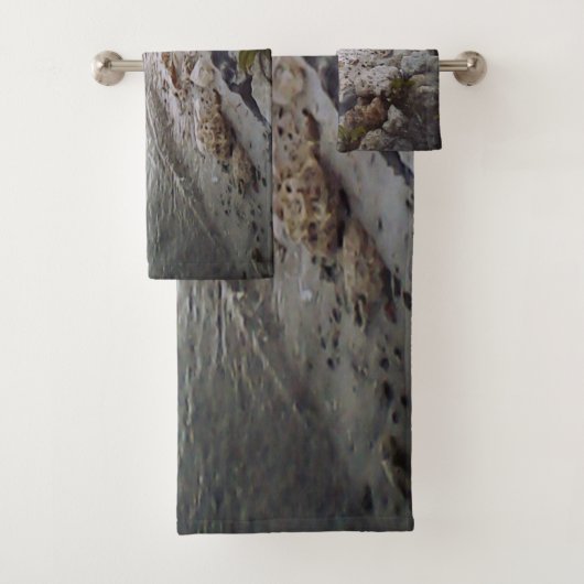 Kiezels Aan Het Strand Bad Handdoek (Insitu)