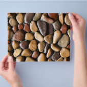 Kiezels achtergrond flyer (Hand)