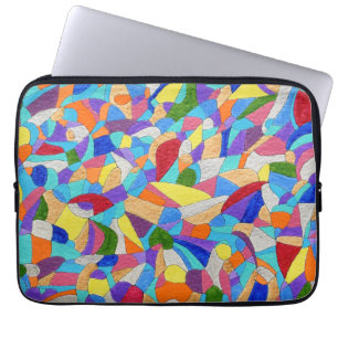 Kiezels op een Strand Laptop Sleeve