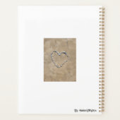 Kiezels op het strand planner (Achterkant)