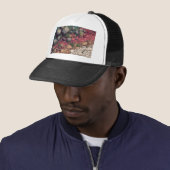 Kiezels pad pixelkunst trucker pet (In situ)