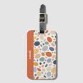 Kiezels Palet Bagagelabel (Voorkant (verticaal))