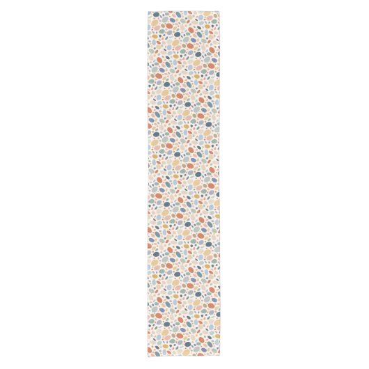 Kiezels Palet Korte Tafelloper (Voorkant)