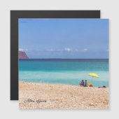 Kiezelstrand in Altea, Costa Blanca, Spanje (Voorkant / Achterkant)