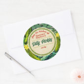 Kiezen die gepersonaliseerd zijn uit de keuken van ronde sticker (Envelop)