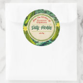 Kiezen die gepersonaliseerd zijn uit de keuken van ronde sticker (Tas)