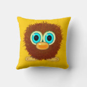 Kiezen met de luie Wuzzy Butt Pillow voor Kinderka Kussen (Achterkant)