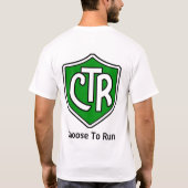 kiezen om te draaien t-shirt (Achterkant)