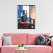 Kiezen Texas Schilderij van Alfred Fox Canvas Afdruk (Insitu (Woonkamer))