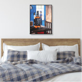 Kiezen Texas Schilderij van Alfred Fox Canvas Afdruk (Insitu (Slaapkamer))
