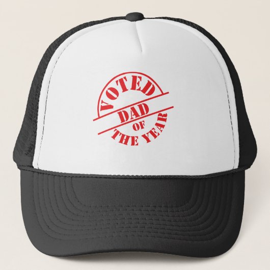 Kiezen vader van het jaar! trucker pet (Voorkant)