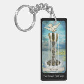 Kiezen van de Kiezen van het verre verleden Tarot  Sleutelhanger (Voorkant Links)