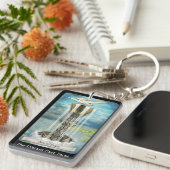 Kiezen van de Kiezen van het verre verleden Tarot  Sleutelhanger (Voorkant Rechts)