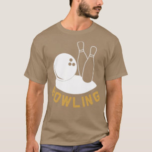 Kiezen voor Bowling-skittles PINS-pins T-shirt