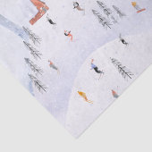 Kiezen voor kerstsirene bergen tissuepapier (Detail)