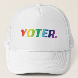 " kiezer " - kleuren van de regenboog met trots trucker pet