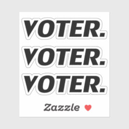 "kiezer" Pride zwarte letters - Sticker