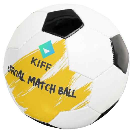 KIFF 2023 Officiële Match Ball Voetbal (Drie kwart)