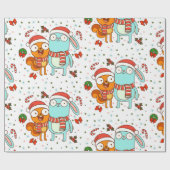 Kiff and Barry Holiday Cadeaupapier (Vlak)