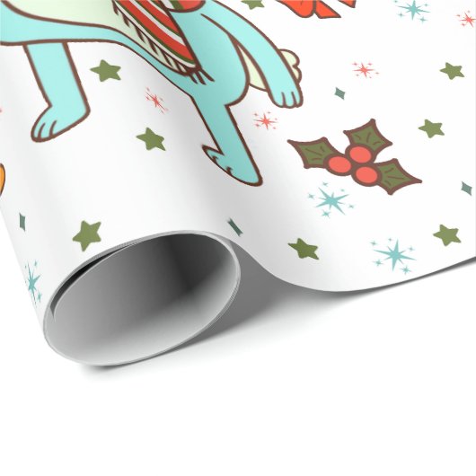 Kiff and Barry Holiday Cadeaupapier (Rol Hoek)