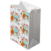 Kiff and Barry Holiday Medium Cadeauzakje (Voorkant Gekanteld)