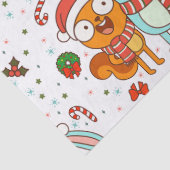 Kiff and Barry Holiday Tissuepapier (Detail)