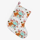 Kiff en Barry-vakantie Grote Kerstsok (Voorkant (Hangend))