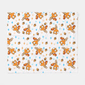 Kiff! fleece deken (Voorkant (Horizontaal))