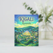 Kigali Conventie Centrum Rwanda Briefkaart (Staand voorkant)