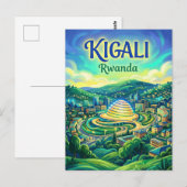 Kigali Conventie Centrum Rwanda Briefkaart (Voorkant / Achterkant)