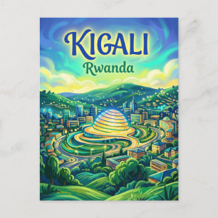 Kigali Conventie Centrum Rwanda Briefkaart