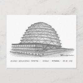 Kigali Convention Centre, Kigali, Rwanda Briefkaart