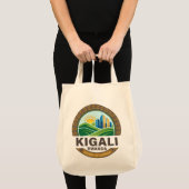 Kigali Rwanda Africa Tote Bag (Voorkant (product))