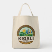 Kigali Rwanda Africa Tote Bag (Achterkant)