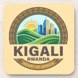 Kigali Rwanda Afrika Bier Onderzetter