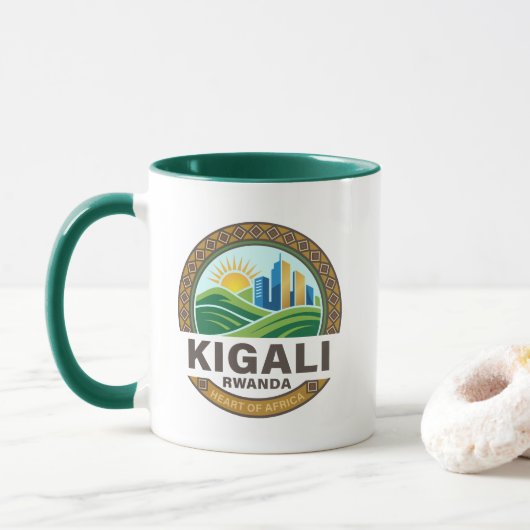 Kigali Rwanda Afrika Mok (Met donut)