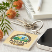 Kigali Rwanda Afrika Sleutelhanger (Voorkant Rechts)