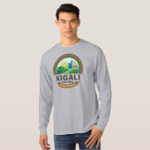 Kigali Rwanda Afrika T-shirt (Voorkant volledig)