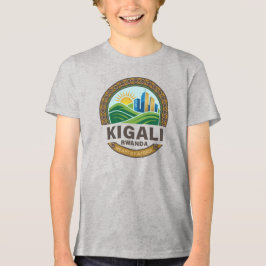 Kigali Rwanda Afrika Tri-Blend Shirt